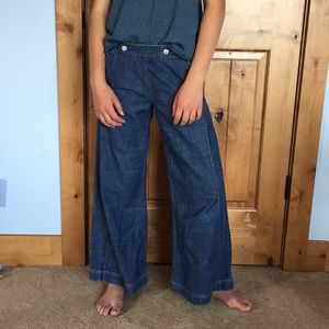 Oilily Cropped Flare Jeans